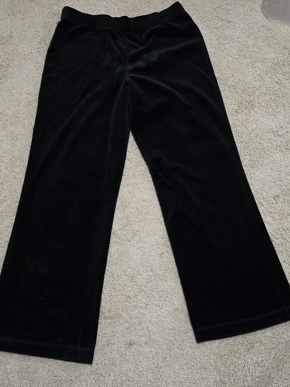 Women's Velvet Pull-On Pants